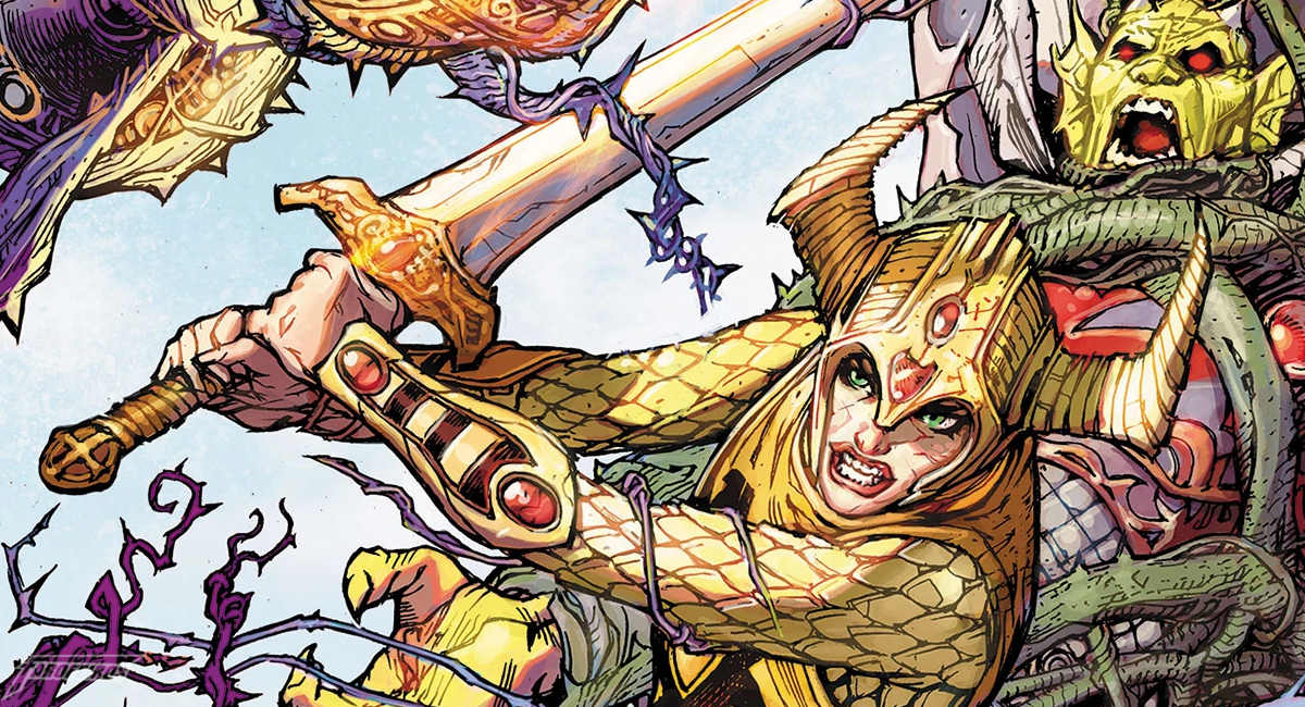Cavaleiro Brilhante é o primeiro personagem intersex da DC Comics.