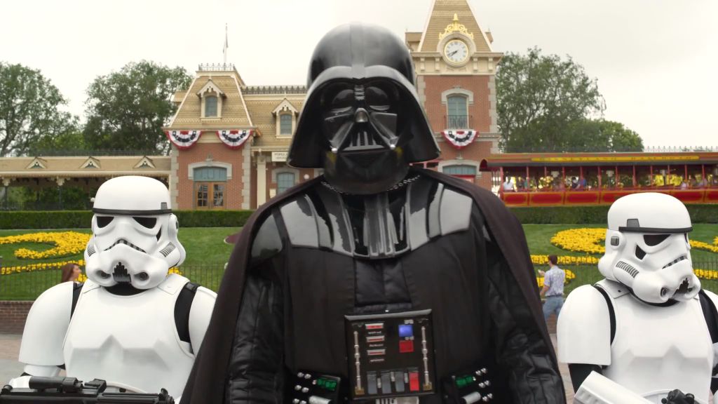 Darth Vader na Disneylandia