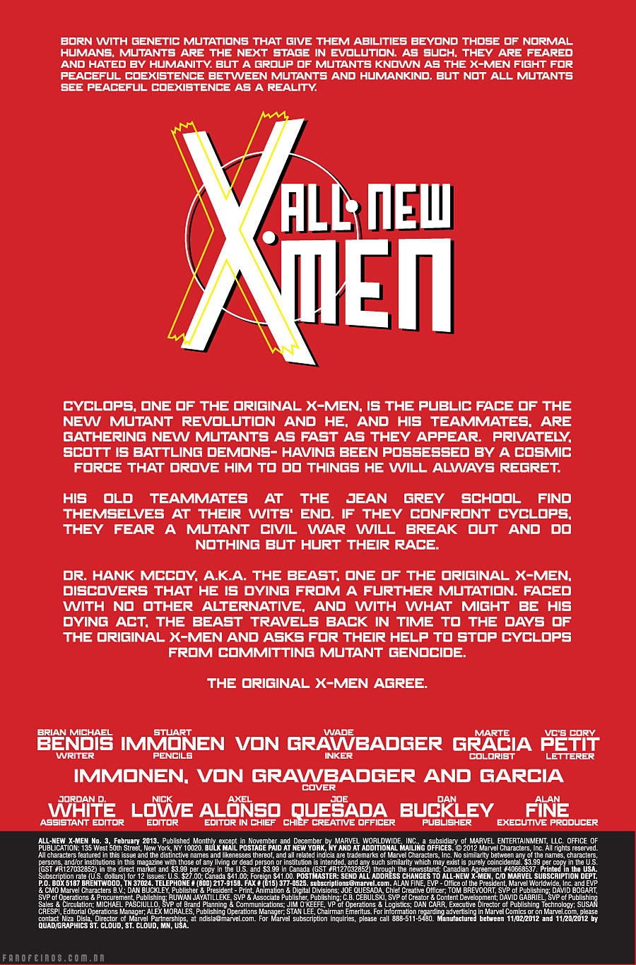 Preview de All New X-Men #3 - Ciclope - Marvel Comics - Blog Farofeiros