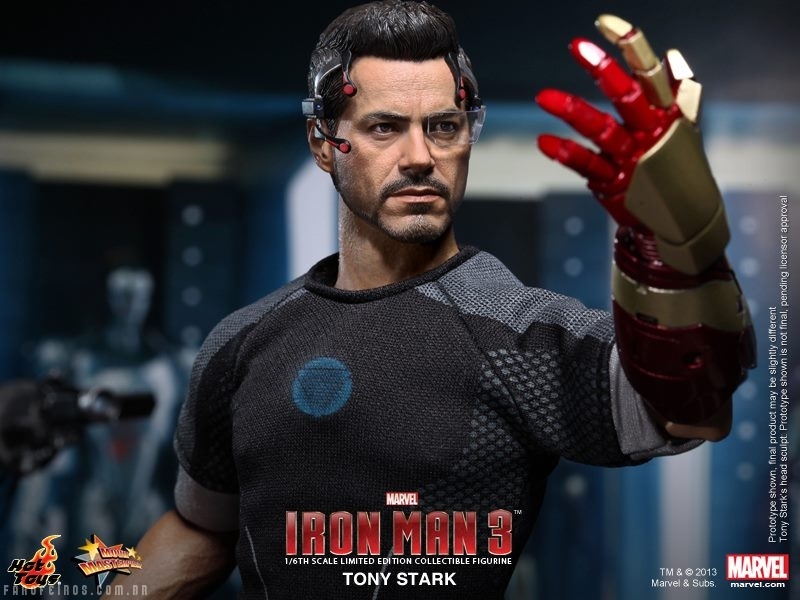 Homem de Ferro 3 - Tony Stark da Hot Toys - Blog Farofeiros