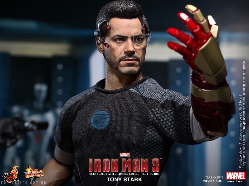 Homem de Ferro 3 - Tony Stark da Hot Toys - Blog Farofeiros