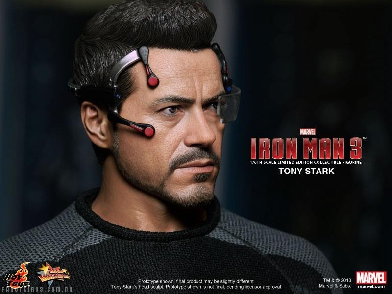 Homem de Ferro 3 - Tony Stark da Hot Toys - Blog Farofeiros