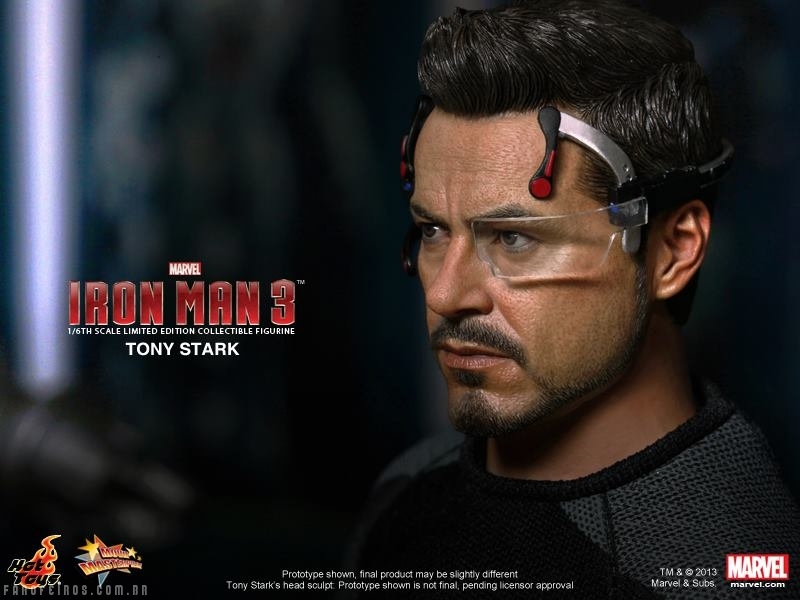 Homem de Ferro 3 - Tony Stark da Hot Toys - Blog Farofeiros