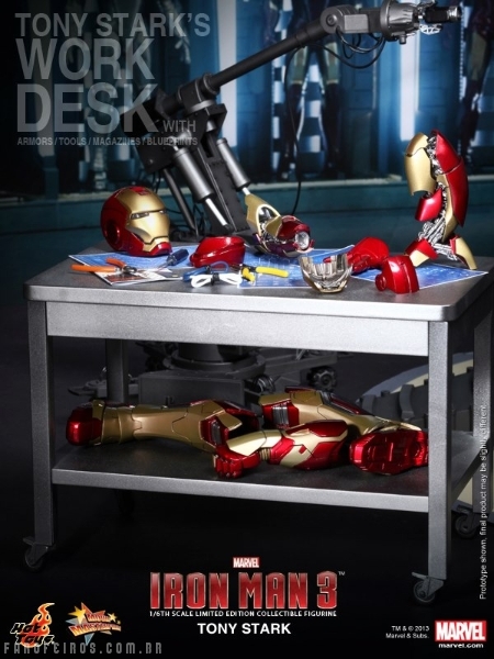 Homem de Ferro 3 - Tony Stark da Hot Toys - Blog Farofeiros