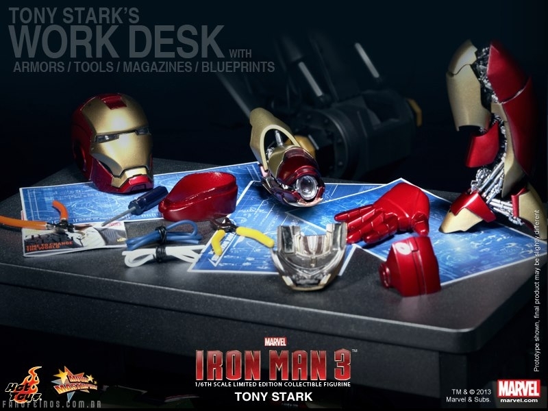 Homem de Ferro 3 - Tony Stark da Hot Toys - Blog Farofeiros