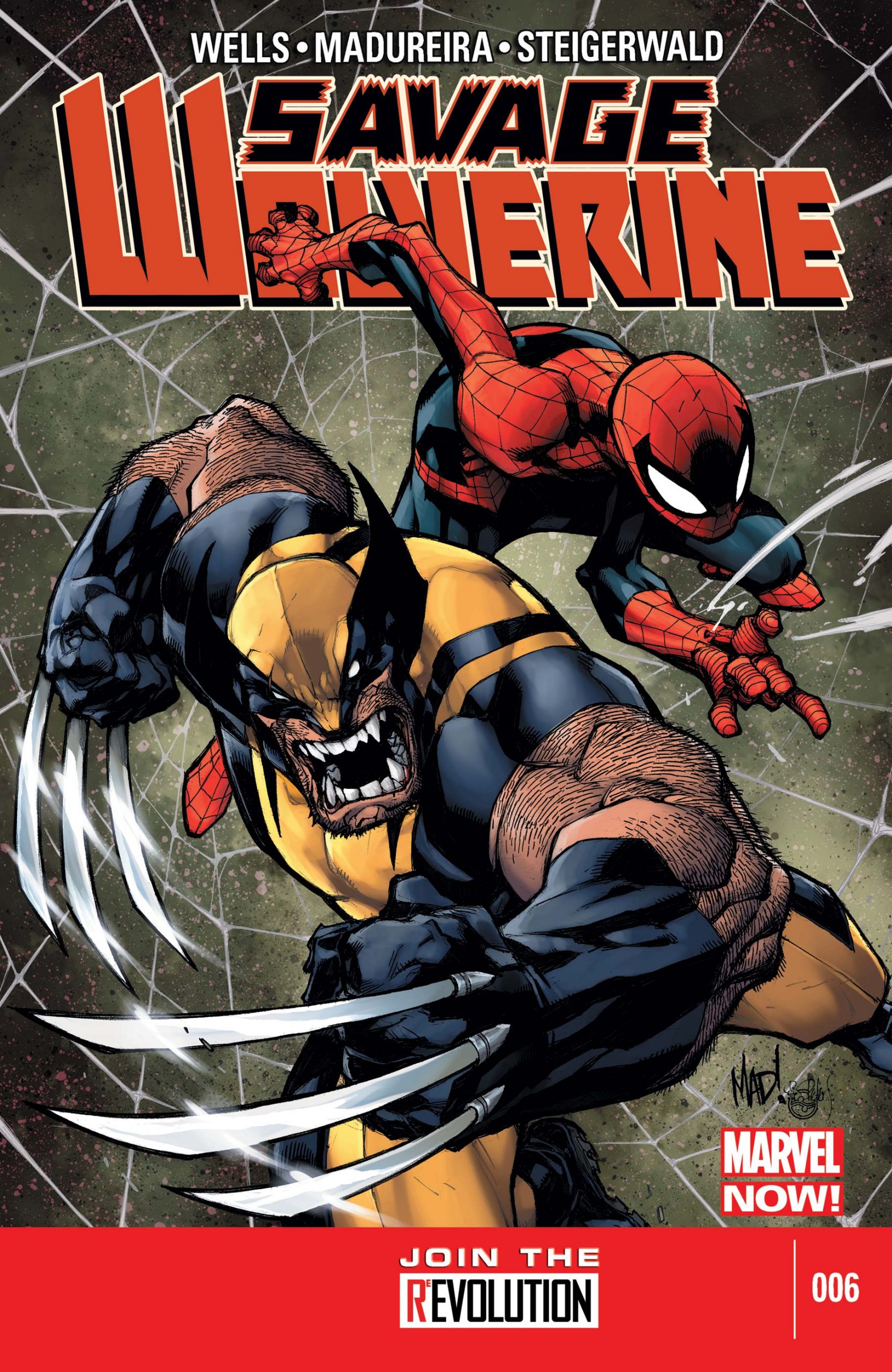 Joe Madureira desenhando Wolverine - Savage Wolverine #6 - Blog Farofeiros