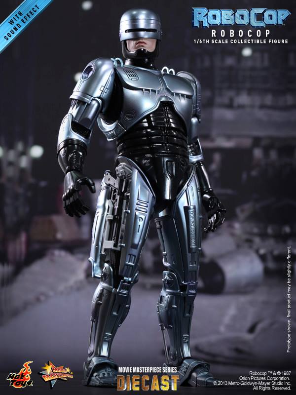 Robocop e ED-209 da Hot Toys - Blog FAROFEIROS