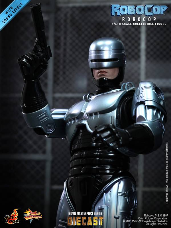 Robocop e ED-209 da Hot Toys - Blog FAROFEIROS