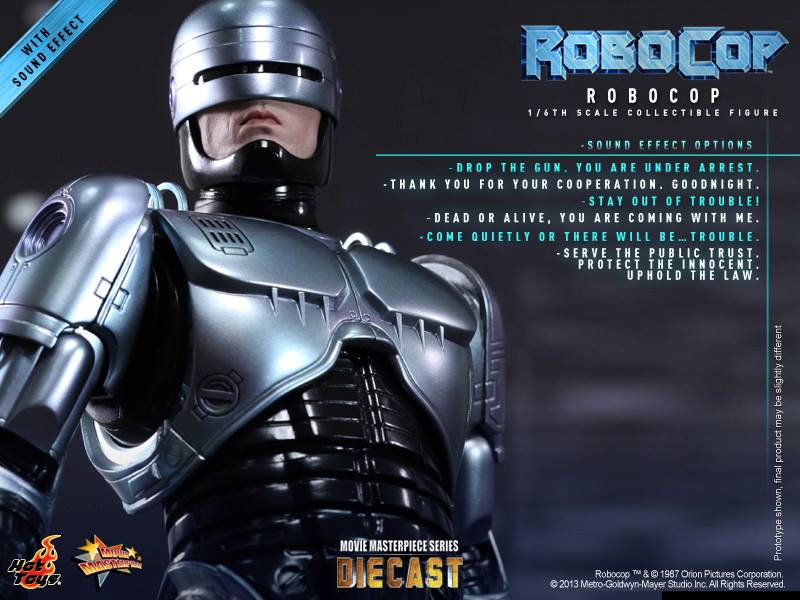 Robocop e ED-209 da Hot Toys - Blog FAROFEIROS