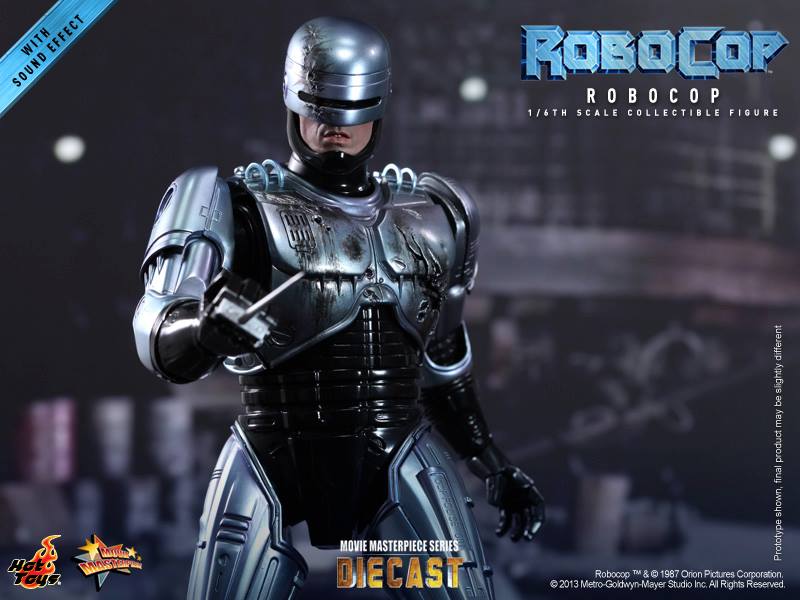 Robocop e ED-209 da Hot Toys - Blog FAROFEIROS