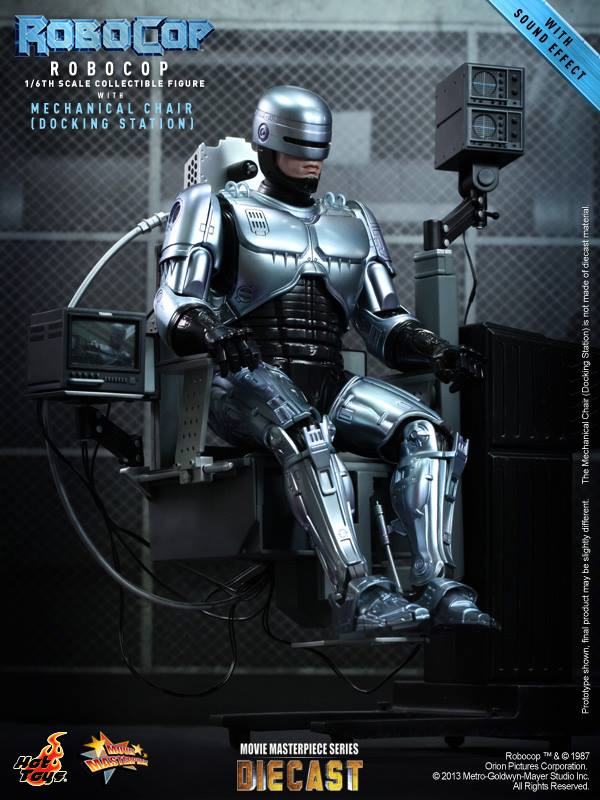 Robocop e ED-209 da Hot Toys - Blog FAROFEIROS