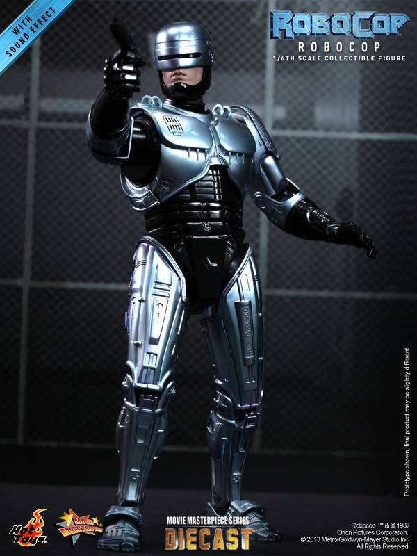 Robocop e ED-209 da Hot Toys - Blog FAROFEIROS