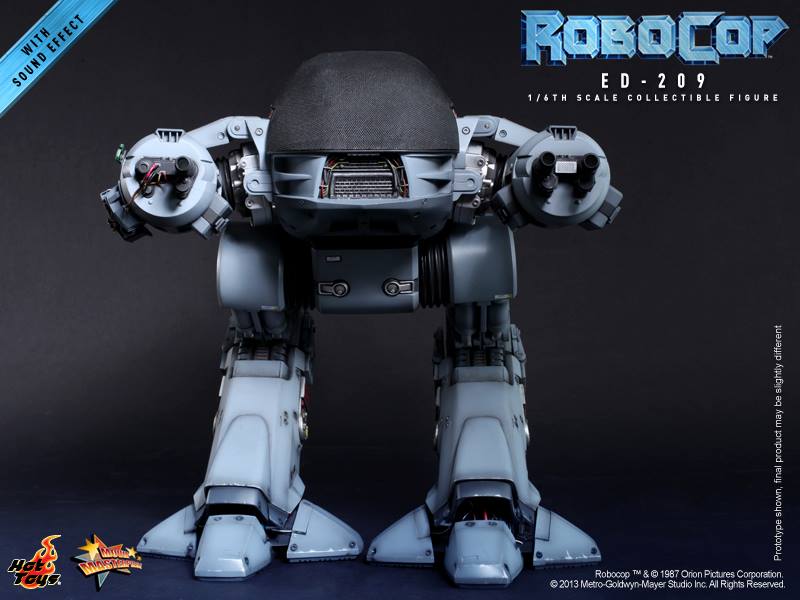 Robocop e ED-209 da Hot Toys - Blog FAROFEIROS