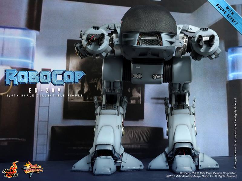 Robocop e ED-209 da Hot Toys - Blog FAROFEIROS