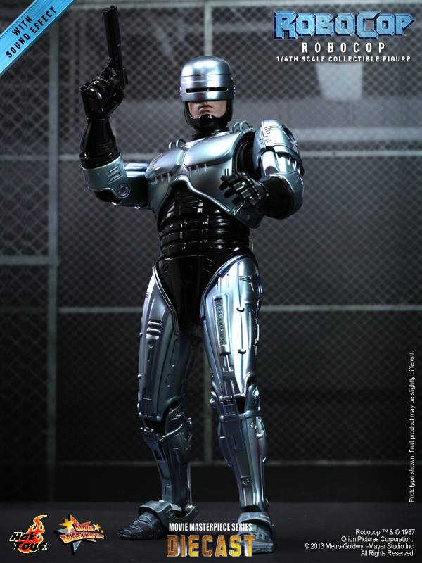 Robocop e ED-209 da Hot Toys - Blog FAROFEIROS