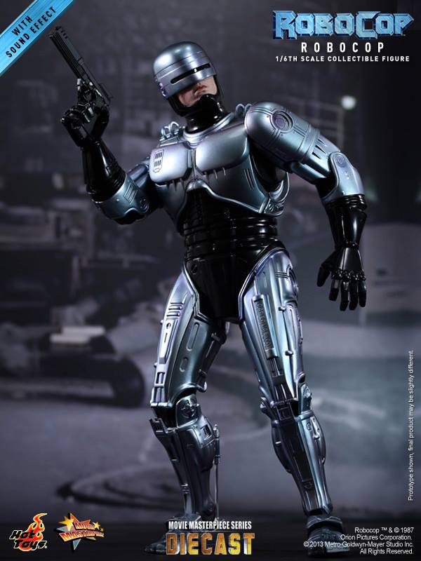 Robocop e ED-209 da Hot Toys - Blog FAROFEIROS