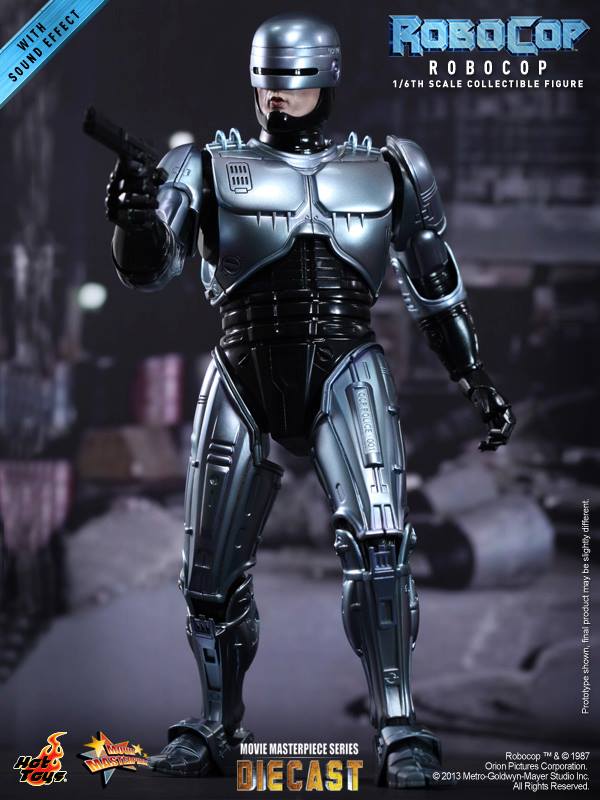 Robocop e ED-209 da Hot Toys - Blog FAROFEIROS