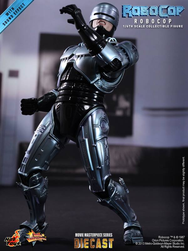 Robocop e ED-209 da Hot Toys - Blog FAROFEIROS