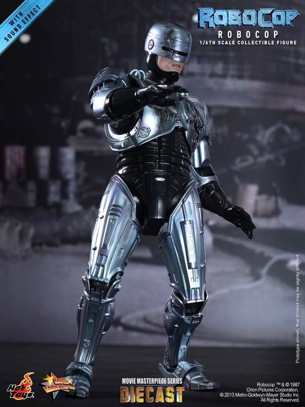 Robocop e ED-209 da Hot Toys - Blog FAROFEIROS