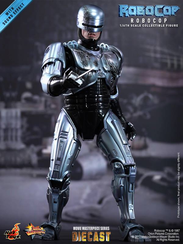 Robocop e ED-209 da Hot Toys - Blog FAROFEIROS