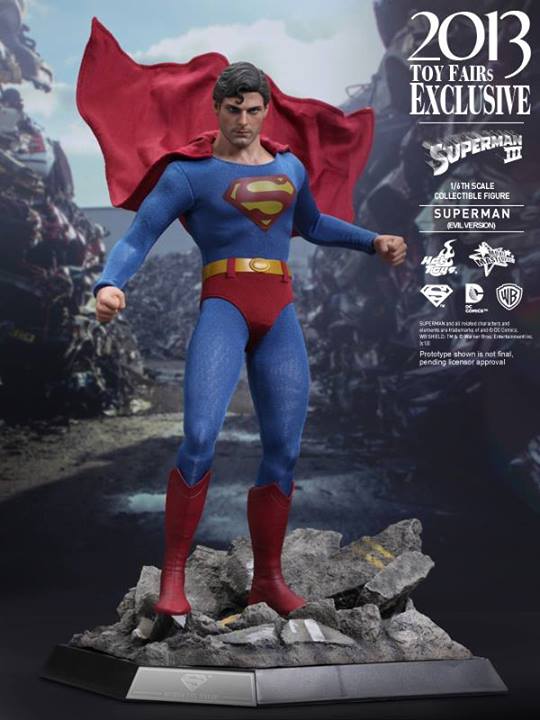 Bonecos Hot Toys exclusivos da Toy Fair 2013 - Superman - Blog Farofeiros