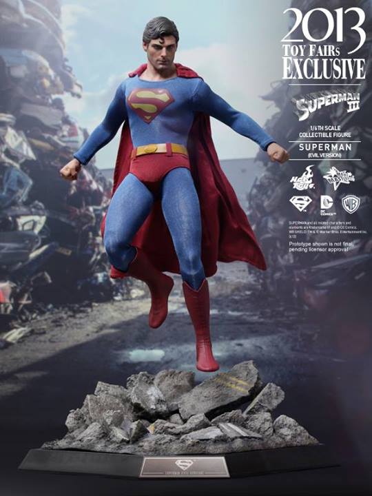 Bonecos Hot Toys exclusivos da Toy Fair 2013 - Superman - Blog Farofeiros