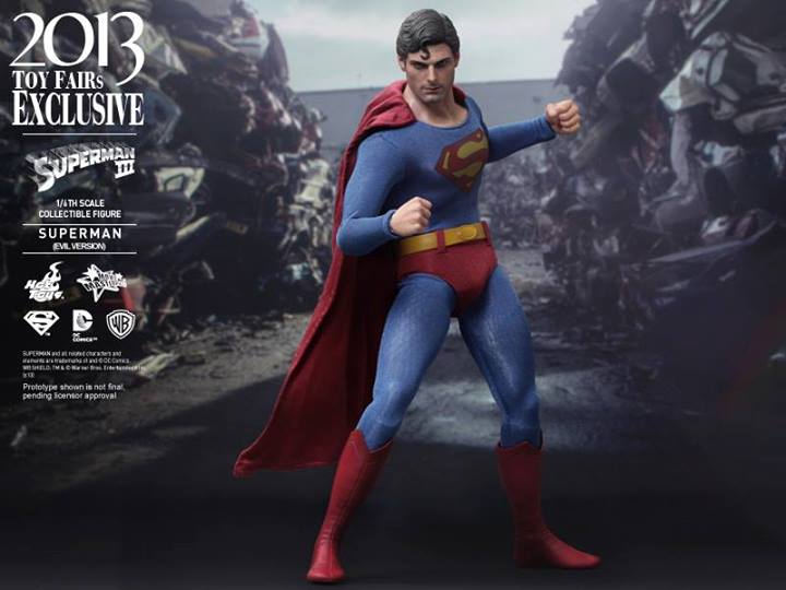 Bonecos Hot Toys exclusivos da Toy Fair 2013 - Superman - Blog Farofeiros