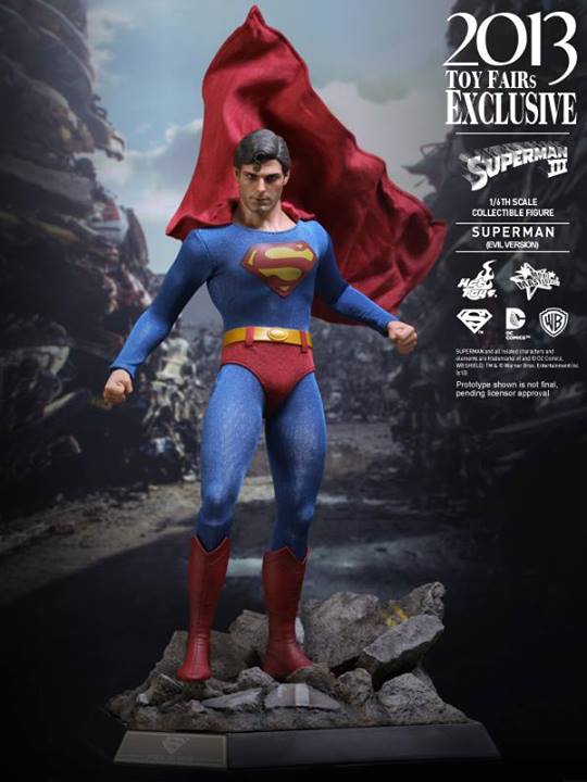 Bonecos Hot Toys exclusivos da Toy Fair 2013 - Superman - Blog Farofeiros