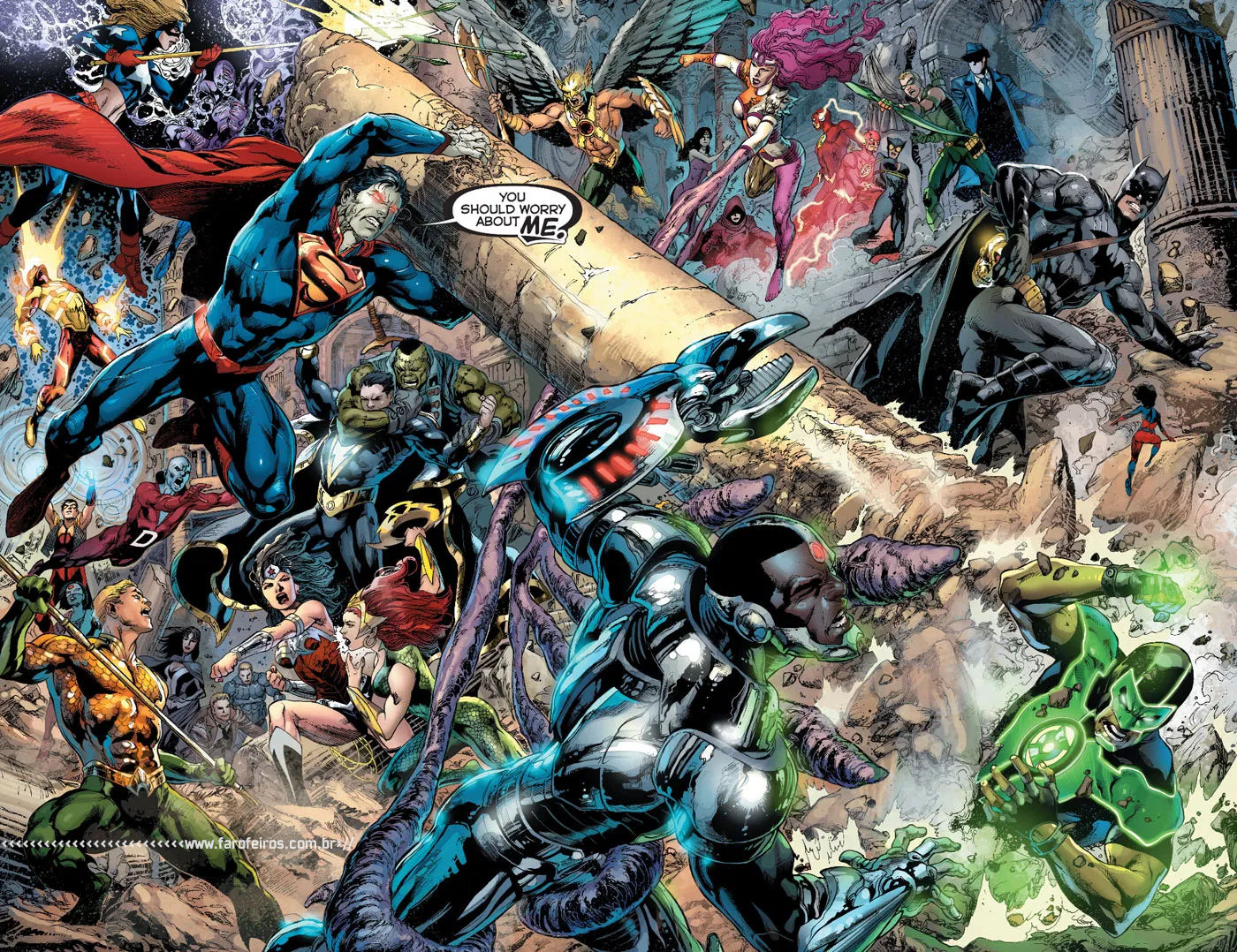 Com o fim de Trinity War a maldade fica relativa - Ivan Reis - DC Comics - Blog Farofeiros