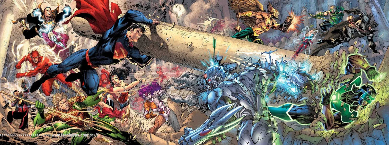 Com o fim de Trinity War a maldade fica relativa - Jim Lee - DC Comics - Blog Farofeiros