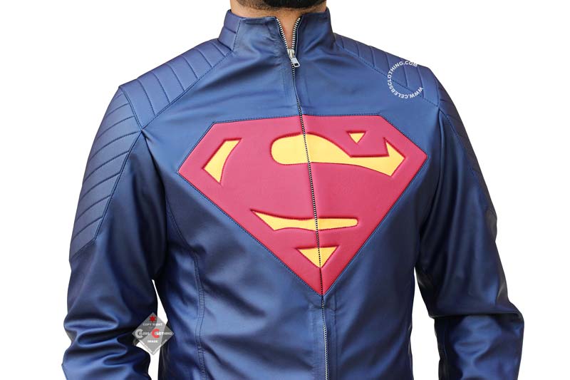 Jaqueta de couro do Superman