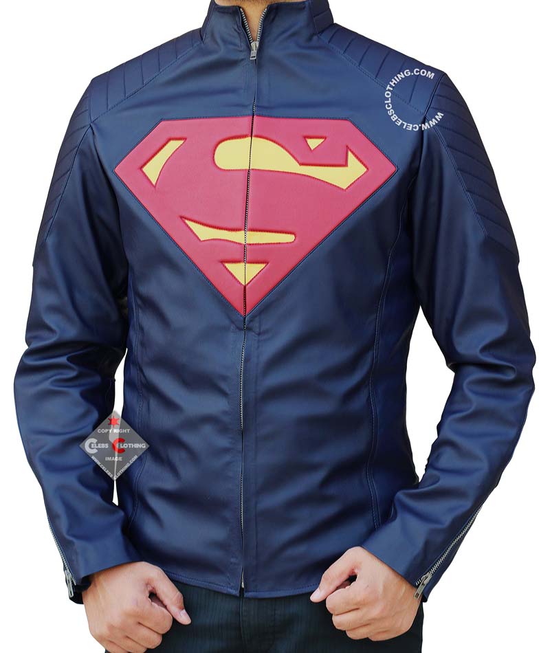 Jaqueta de couro do Superman