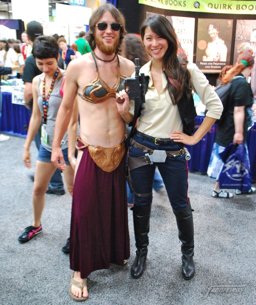 Cosplays com o sexo trocado - BLOG FAROFEIROS - Príncipe Leio e Hanna Solo