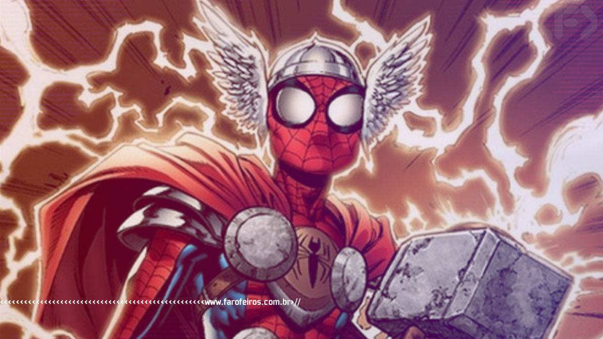 Homem Aranha Odinson - Thor - Mjolnir - 00 - Blog Farofeiros