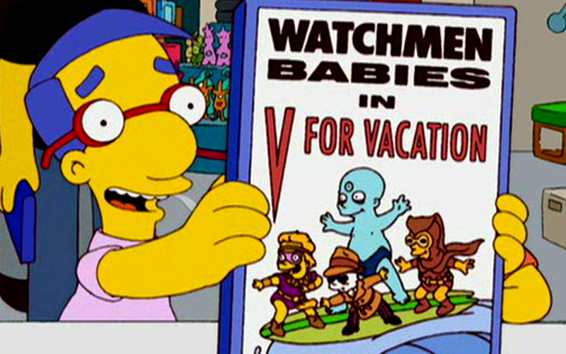 Será que o Alan Moore assiste Simpsons - Blog Farofeiros