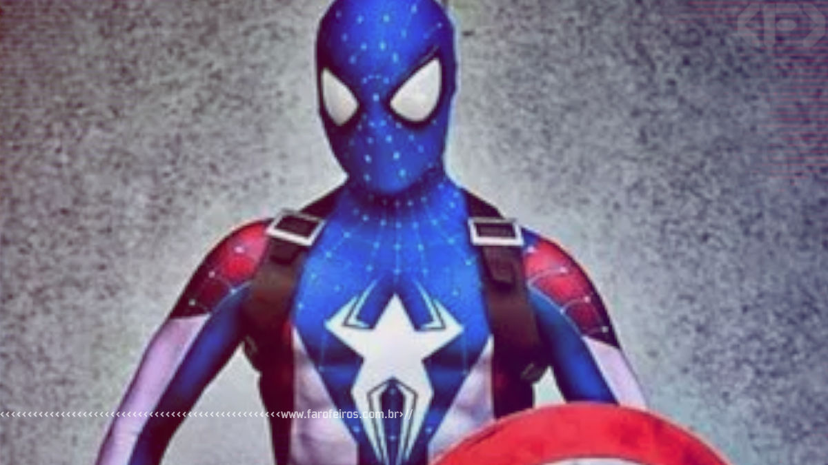 Capitão América + Homem Aranha - Blog Farofeiros