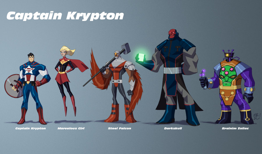 Marvel Comics e DC Comics - Capitão Krypton - Blog Farofeiros