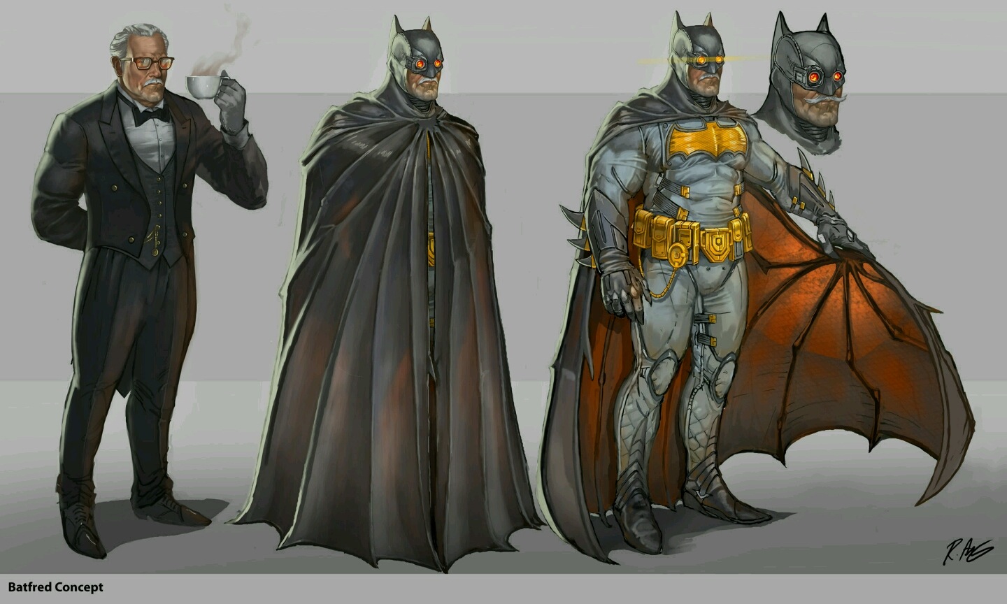 Batman + Alfred