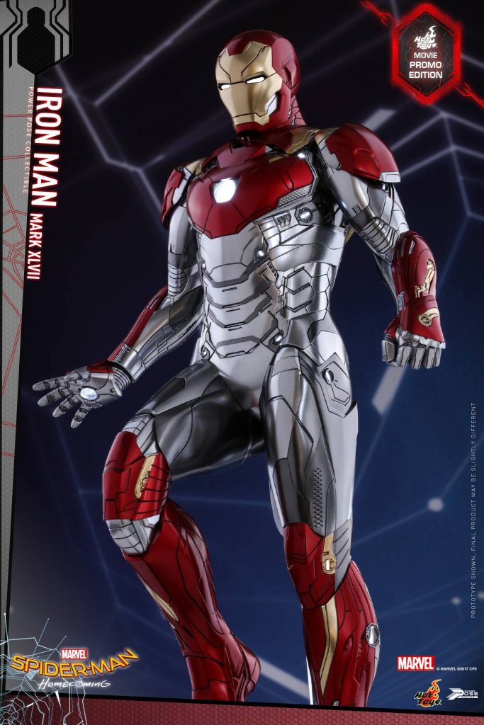 Hot Toys: Homem de Ferro de Homem Aranha De Volta ao Lar