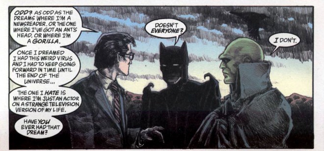 Clark Kent, Batman e Caçador de Marte no funeral de Sonho - O que significa a volta de Sandman ao Multiverso DC