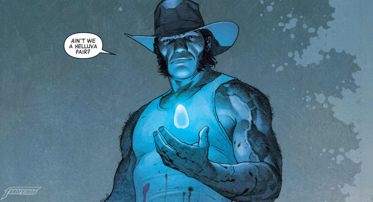 Legado Marvel - O Retorno do Quarteto Fantástico - Wolverine com Joia do Infinito