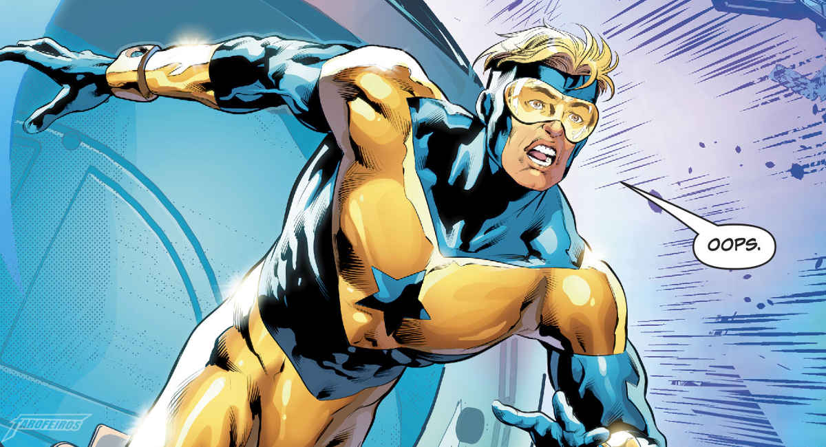 Algo está errado com o tempo no Universo DC - Gladiador Dourado atrasado