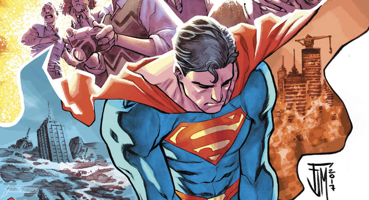 A cueca do Superman sempre é assunto - Action Comics #1000 - Jim Lee