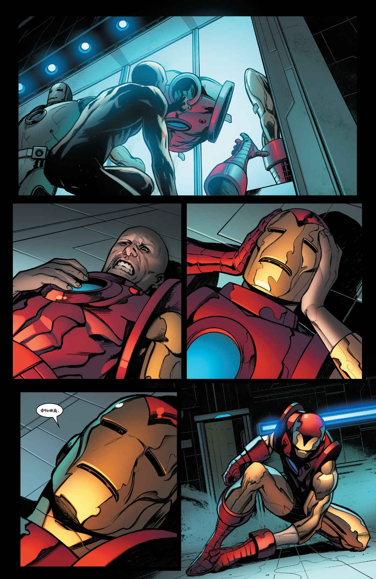Roubaram o corpo do Tony Stark