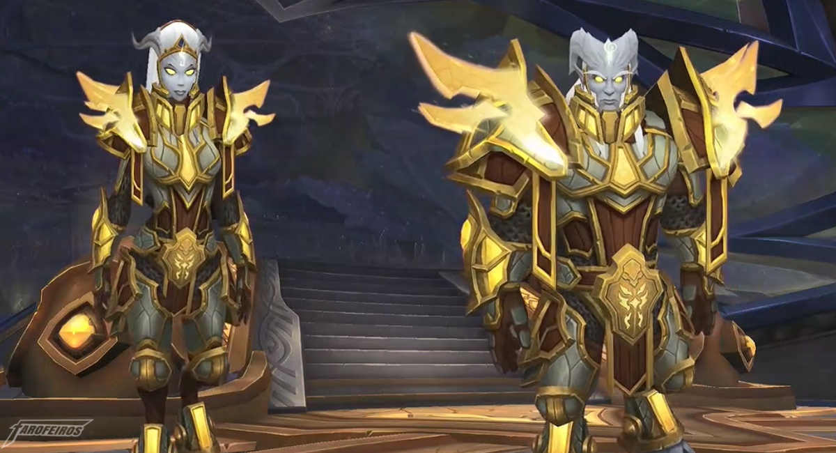World of Warcraft na Blizzcon 2017 - Lightforged Draenei - Raças Aliadas
