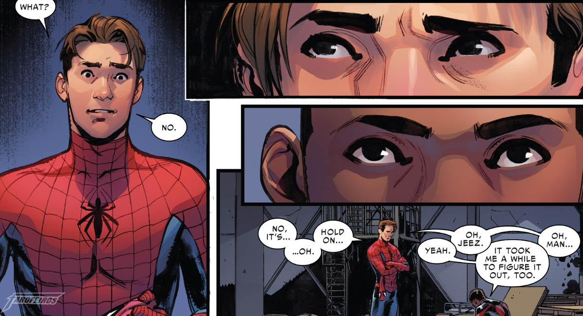 A conclusão de Homens Aranha 2 - Peter Parker e Miles Morales