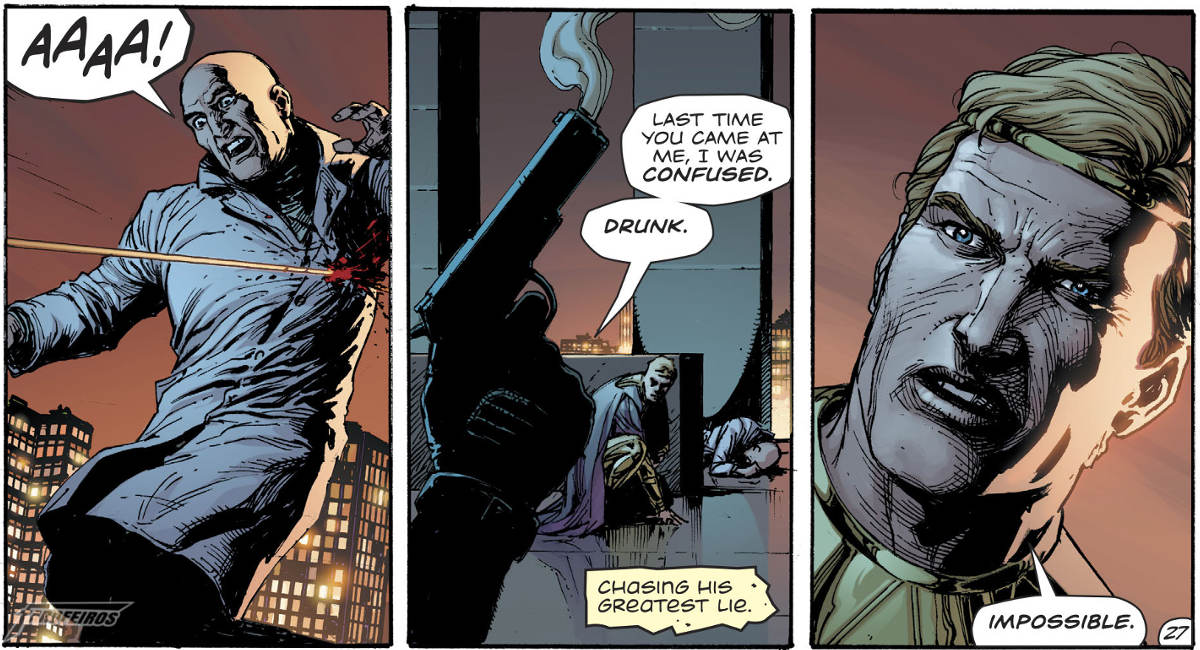 O Relógio do Juízo Final #2 - Rorschach encontra Batman - Luthor é alvejado