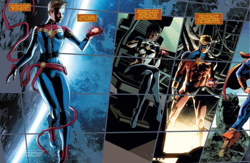 Contagem Infinita Prime - Joia da Realidade - Capitã Marvel - Capitão Marvel