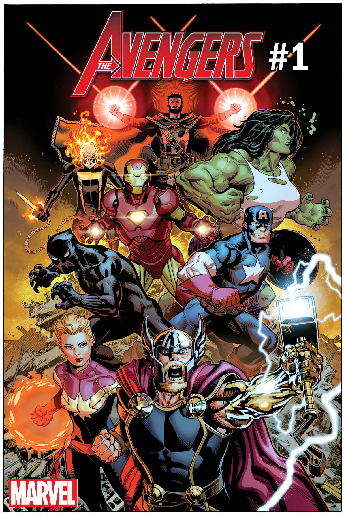 Novo começo para a Marvel em 2018 - Avengers #1