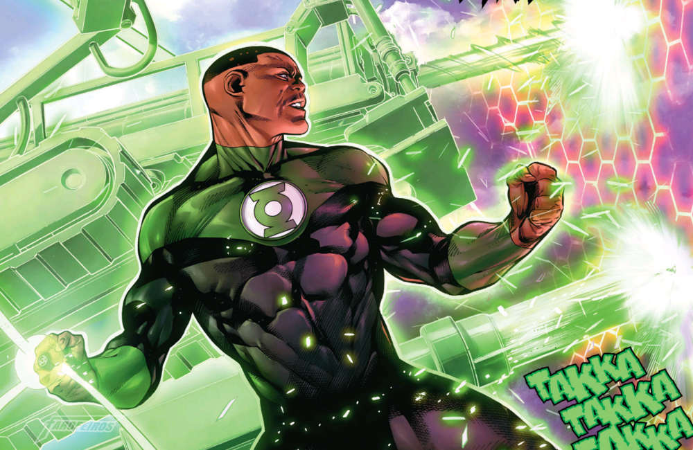 Super heróis politizados - Jon Stewart - Lanterna Verde